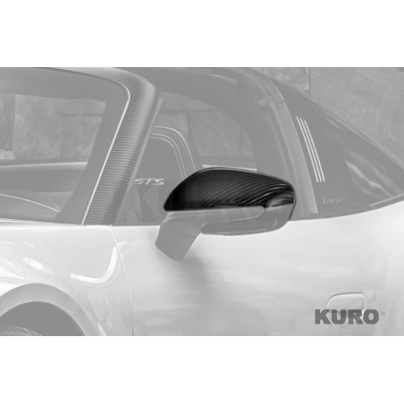 TopCar 992 Stinger light pack — Boczny lusterka, 2 szt., Widoczny karbon