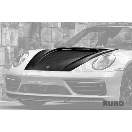 TopCar 992 Stinger light pack — Maska, Gruntowany karbon