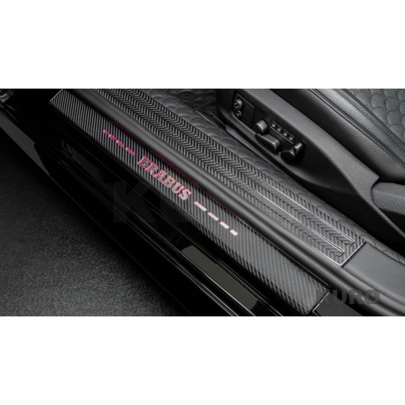 BRABUS Karbon nakładki progowe