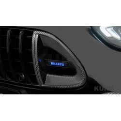 BRABUS Karbon przedni grill wkładki