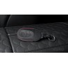 BRABUS Skóra key nakładka czarny-czerwony