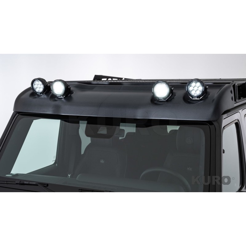 BRABUS Karbon wind deflector z LED reflektory