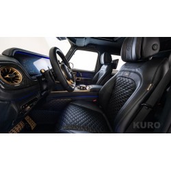 BRABUS Czarny & Gold Stylizacja wnętrza