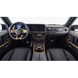 BRABUS Czarny & Gold Stylizacja wnętrza