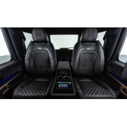 BRABUS Czarny & Gold Stylizacja wnętrza