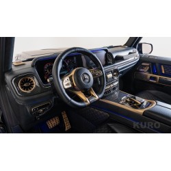 BRABUS Czarny & Gold Stylizacja wnętrza