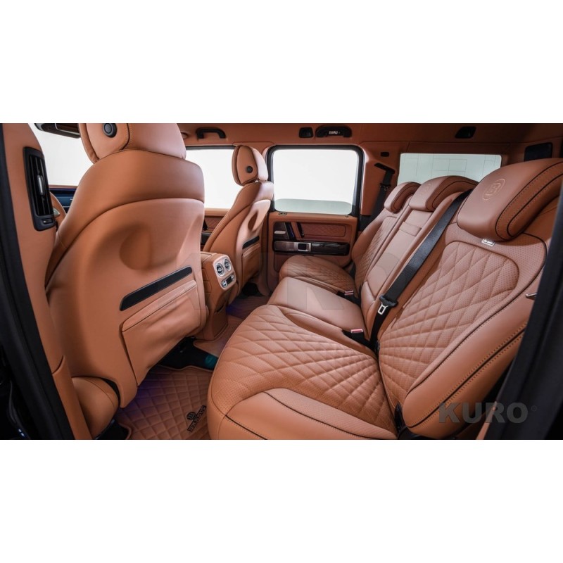 BRABUS Skóra/Alcantara Wnętrze