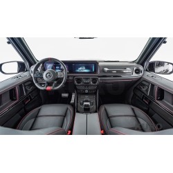 BRABUS Czarny Ops Stylizacja wnętrza