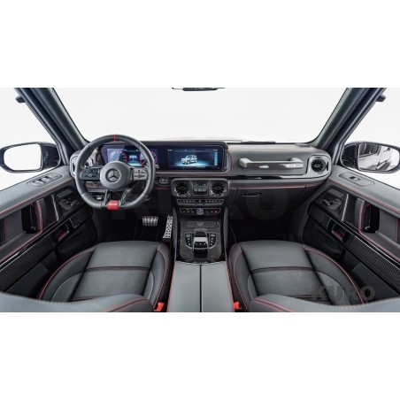 BRABUS Czarny Ops Stylizacja wnętrza
