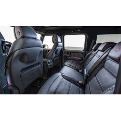 BRABUS Czarny Ops Stylizacja wnętrza