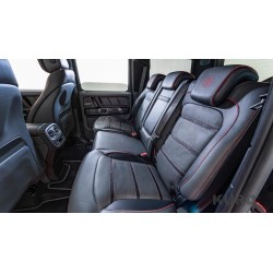 BRABUS Czarny Ops Stylizacja wnętrza