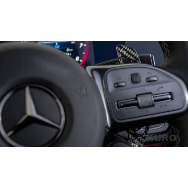 BRABUS Karbon łopatki zmiany biegów