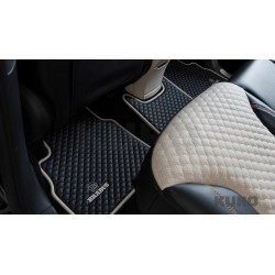 BRABUS skóra Dywaniki podłogowe quilted