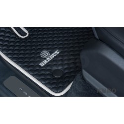 BRABUS skóra Dywaniki podłogowe quilted