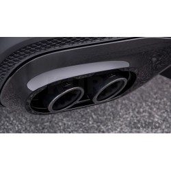 BRABUS czarny chrom tailpipe wkładka