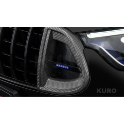 BRABUS Karbon przedni grill wkładki