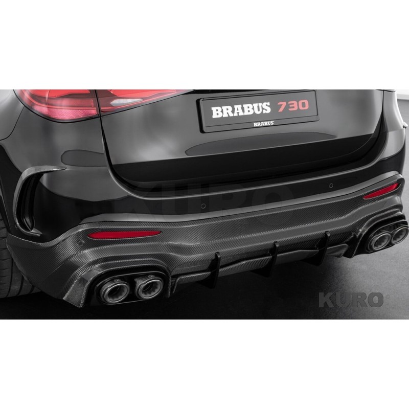 BRABUS Karbon tylny dyfuzor