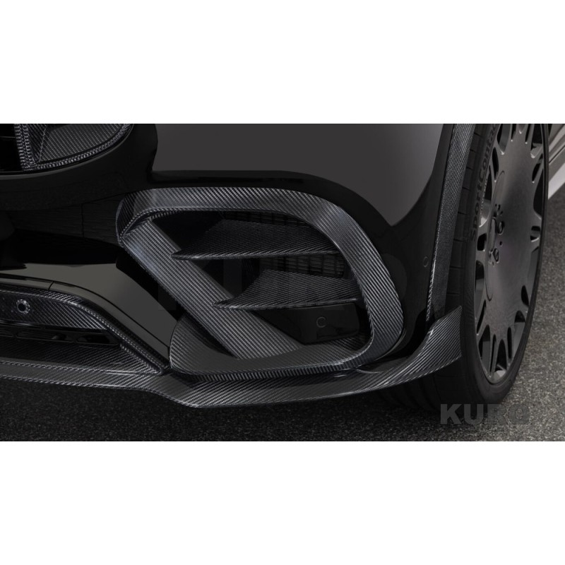 BRABUS Karbon pas przedni nakładki
