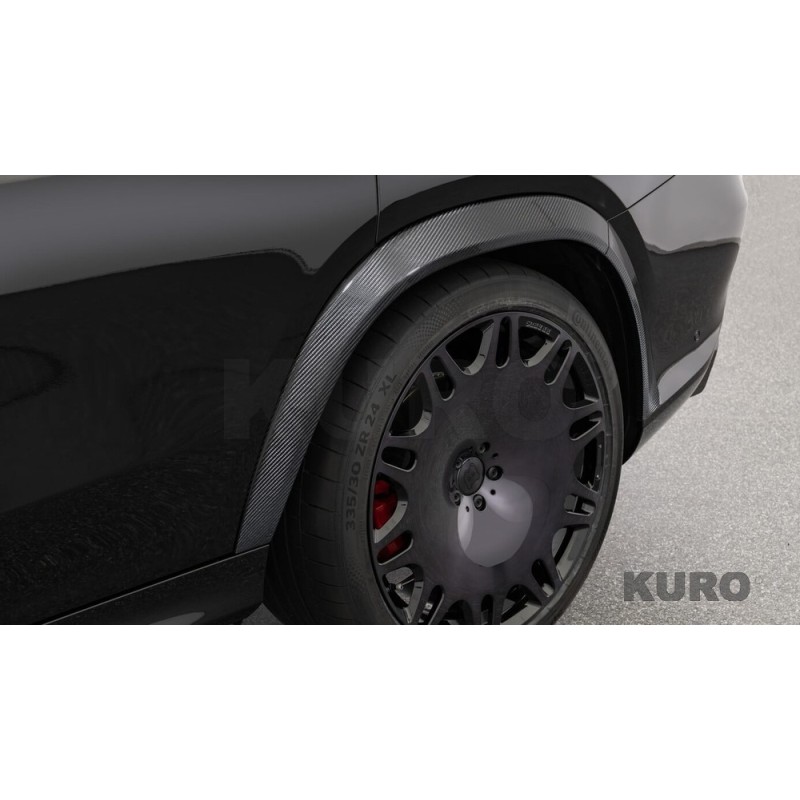 BRABUS Karbon nakładki błotników