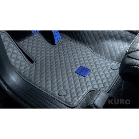BRABUS Skóra dywanik podłogowy quilted