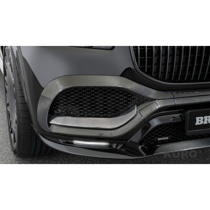 BRABUS Karbon pas przedni nakładki