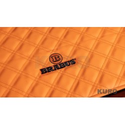 BRABUS Skóra boot mat quilted