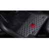 BRABUS Skóra dywaniki podłogowe quilted