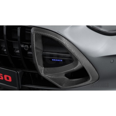 BRABUS Karbon przedni grill wkładki