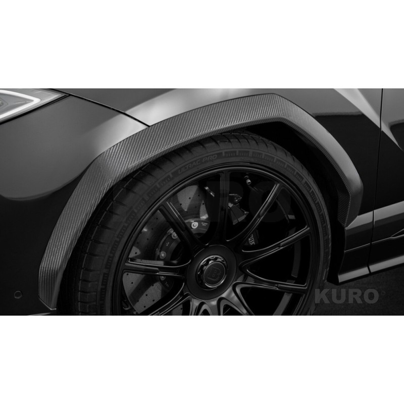 BRABUS Karbon poszerzenia nadkoli
