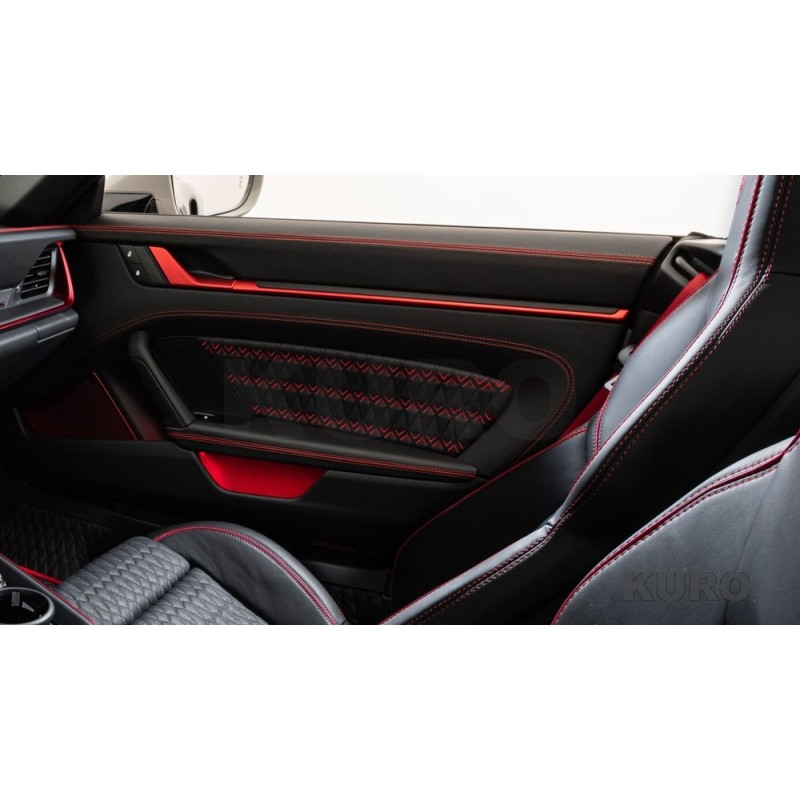 BRABUS Skóra drzwi panele