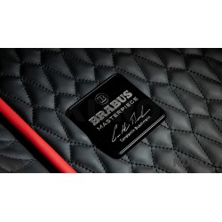 BRABUS skóra dywaniki podłogowe quilted
