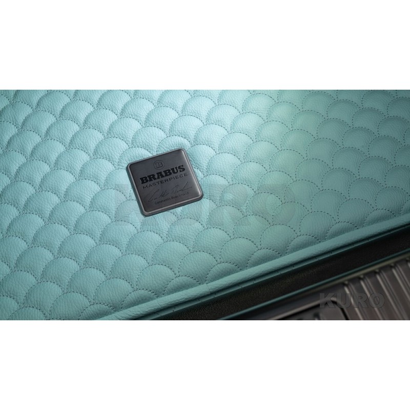 BRABUS Skóra mata bagażnika quilted