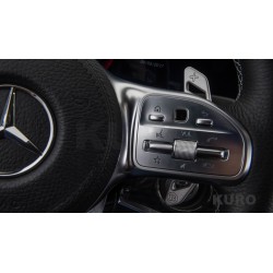 BRABUS Matowy Aluminiowy BRABUS Wyścigowy łopatki zmiany biegów