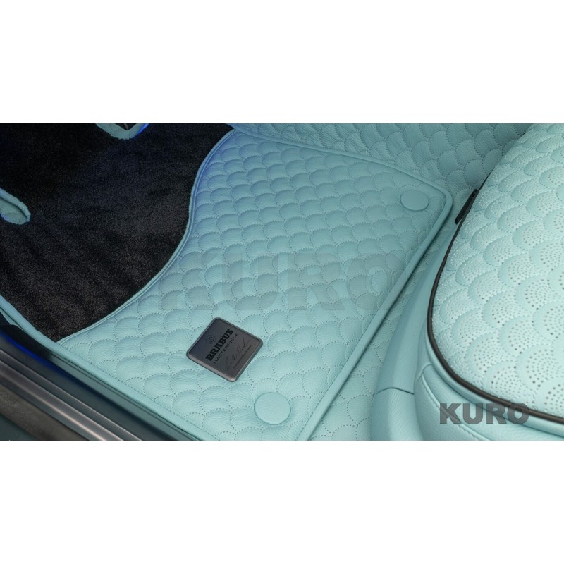 BRABUS Skóra pojazd flooring quilted