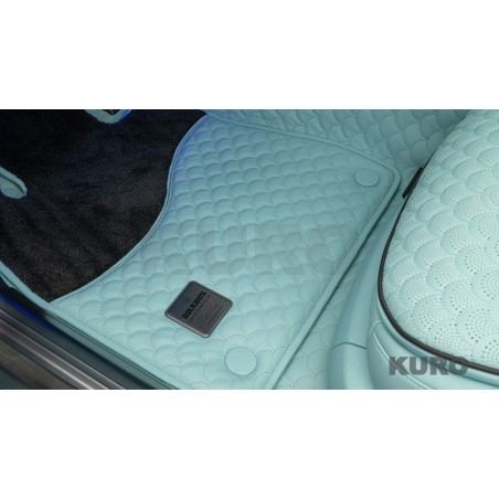 BRABUS Skóra pojazd flooring quilted