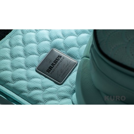 BRABUS Skóra dywaniki podłogowe skóra quilted