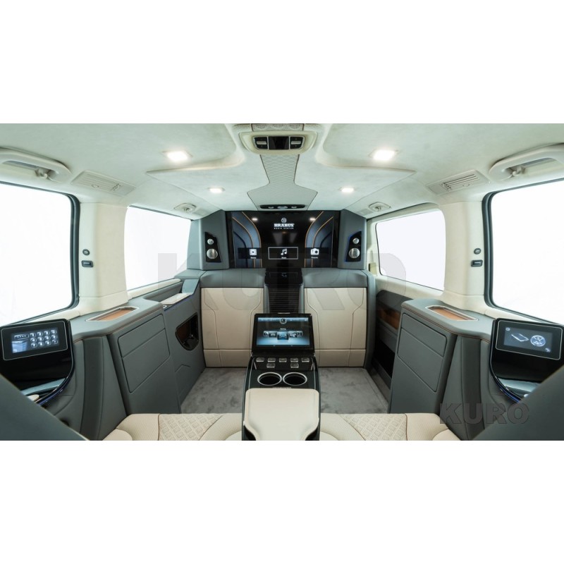 BRABUS Skóra-trimmed A-, B- C- i D-pillars includingside strips