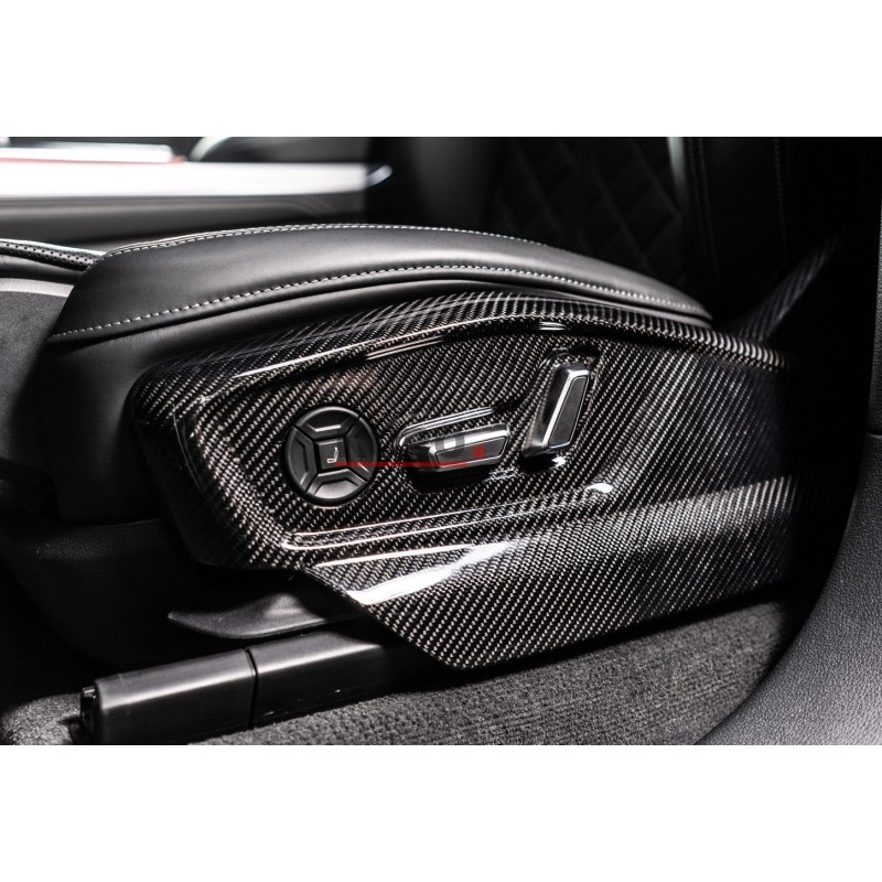 ABT nakładki ram foteli carbon połysk