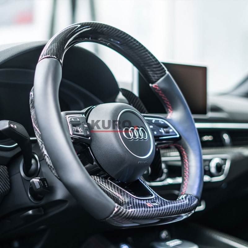 ABT kierownica Refinement carbon / Leather