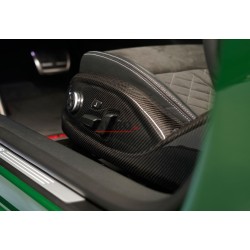 ABT nakładki ram foteli carbon połysk
