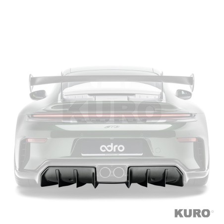 Porsche 992.2 GT3 prepreg carbon dyfuzor tylny