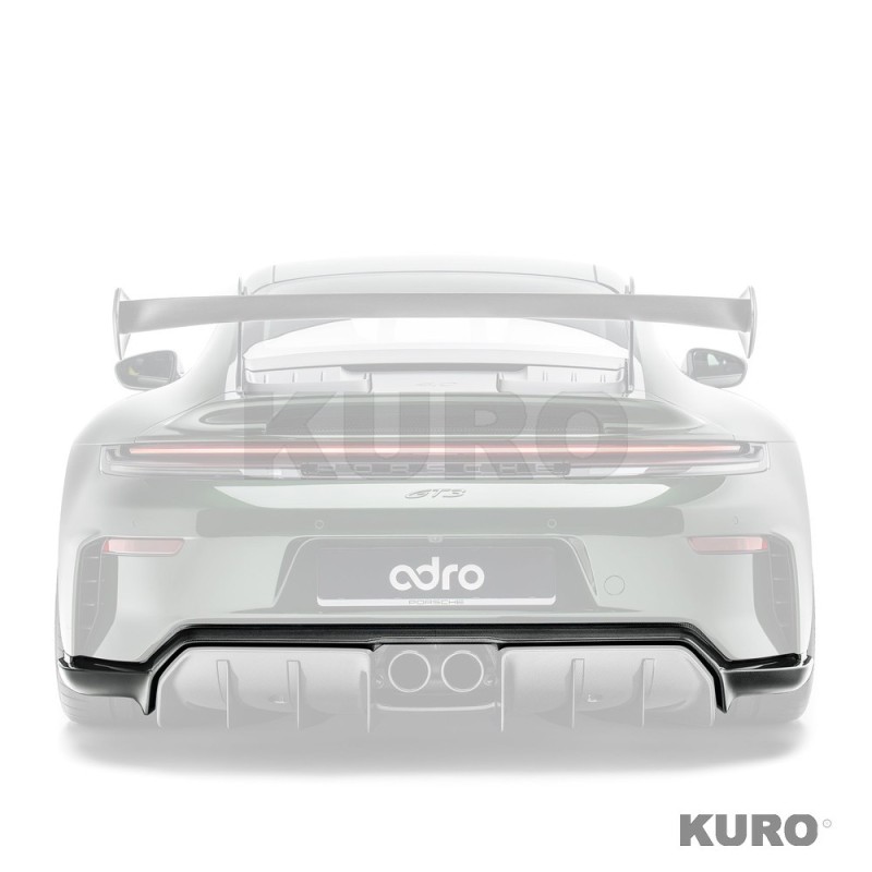 Porsche 992.2 GT3 prepreg carbon panel tylnego zderzaka