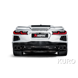 Akrapovič Chevrolet Corvette C8 Slip-on Line Titanium