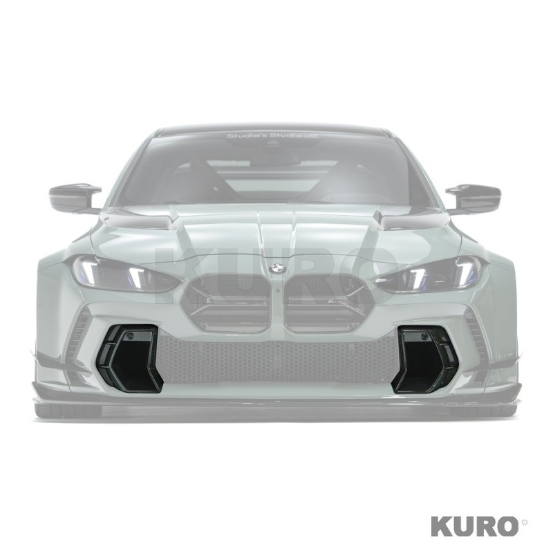 BMW G8X M3/M4 prepreg wloty / kanały (adro Bumper V2)
