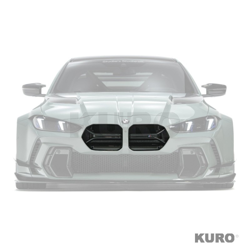 BMW G8X M3/M4 prepreg atrapy / grille (adro Bumper V2)