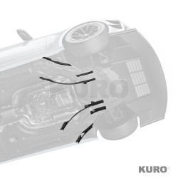 BMW G87 M2 ARD prepreg wyścigowy Undervanes