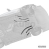 Toyota GR Supra ARD prepreg wyścigowy Undervanes
