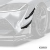 Toyota GR Supra ARD prepreg lotki (canards) (stock Bumper)