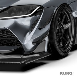 Toyota GR Supra ARD prepreg lotki (canards) (stock Bumper)