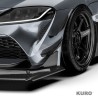 Toyota GR Supra ARD prepreg lotki (canards) (stock Bumper)